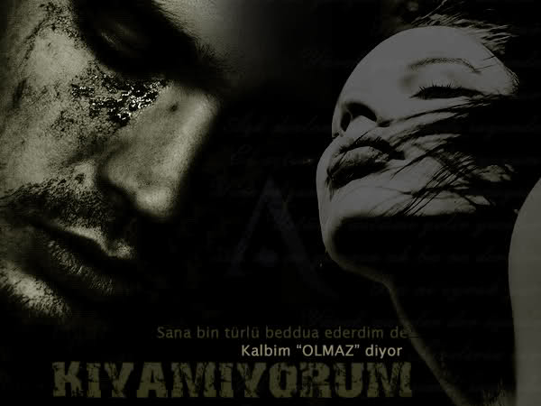 Beddua Resimli Yazılı Şiir Sana Bin Türlü Beddua Ederdim de Kalbim Olmaz Diyor Kıyamıyorum Resimli Yazılar