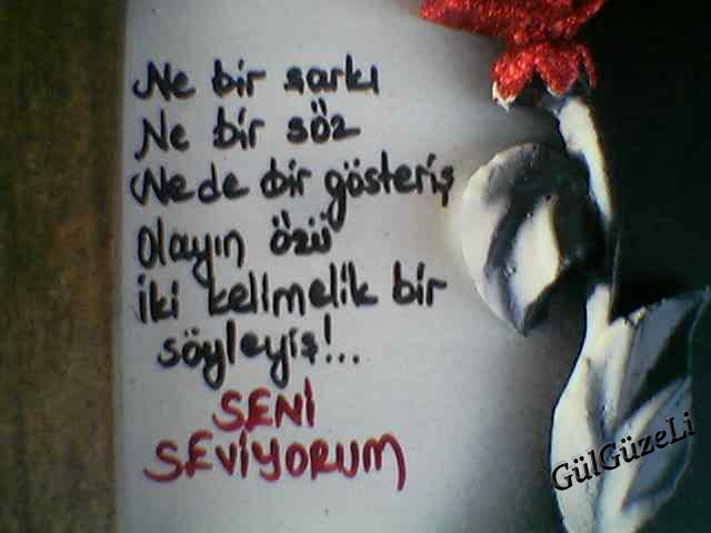 Olayın Özü İki Kelimelik Bir Söyleyiş Seni Seviyorum... Olayın Özü İki Kelimelik Bir Söyleyiş Seni Seviyorum...