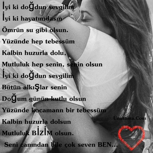 İyiki Doğdun Sevgilim Doğum Günün Kutlu Olsun İyiki Doğdun Sevgilim Doğum Günün Kutlu Olsun